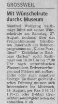 Announcement Glentleiten