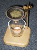Herb burner fragrance position